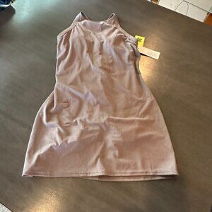 Women's Gray Fine Rib Active Dress - All In Motion Size XS